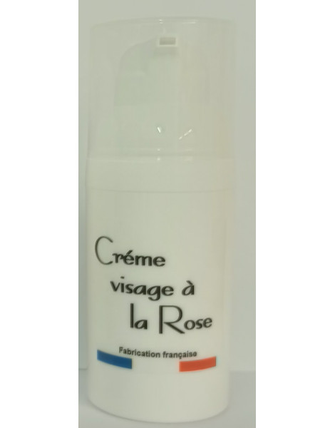 Crème visage à la rose