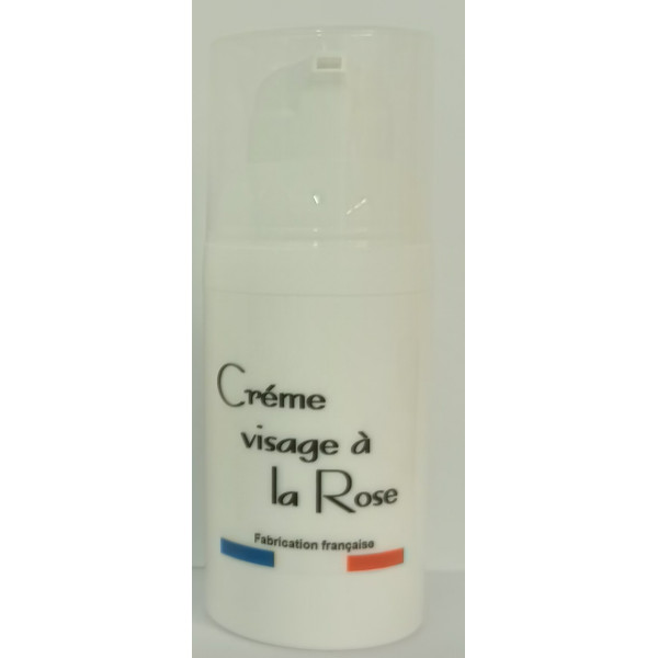 Crème visage à la rose